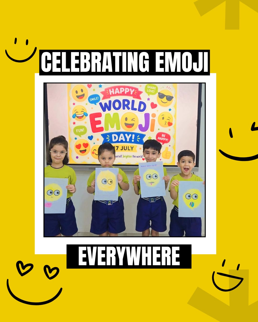 World Emoji Day at Mayoor School Noida! 